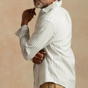 Banana Republic Untucked Linen-Cotton Shirt